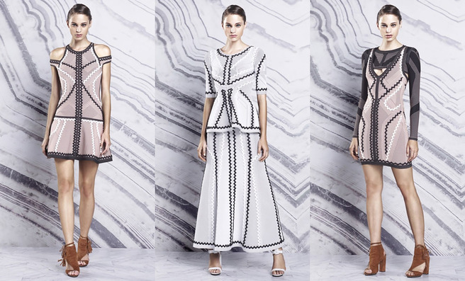 Herv Lger by Max Azria resort 2016