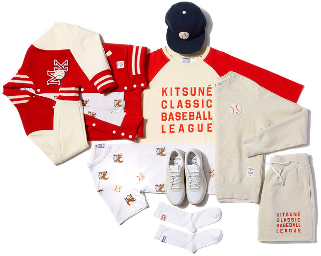 ����������� ���� Reebok Classic � Maison Kitsun