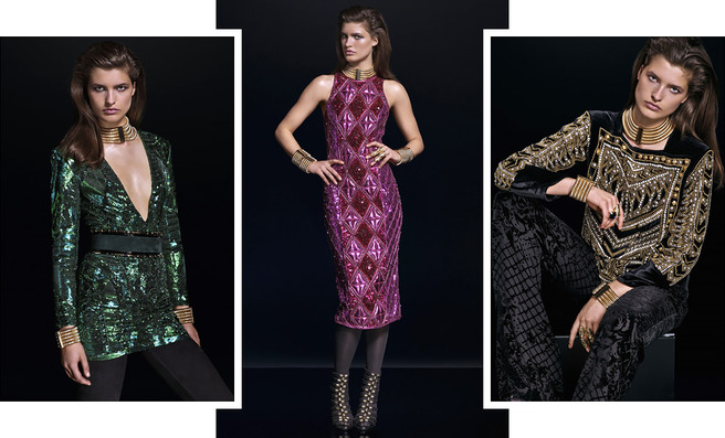 ��� ����� ������: ������ ������ Balmain x H&M