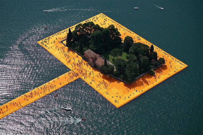 ��� ������ �������� ����������� The Floating Piers