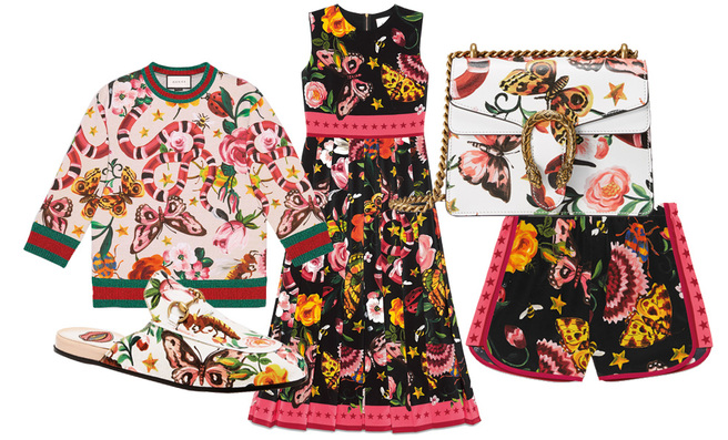 ����-��������� Gucci Garden ����� ����������� ������ �� �����